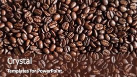  Presentation with energy drink - Audience pleasing slide set consisting of energy drink cans - coffee beans can be used backdrop and a tawny brown colored foreground