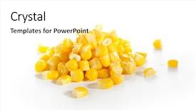  Presentation with energy drink - Audience pleasing slides consisting of village with old wooden earth backdrop and a tawny brown colored foreground