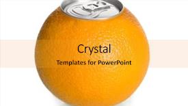  Presentation with energy drink - Cool new slides with positive result of blood test backdrop and a light blue colored foreground