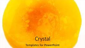  Presentation with scroll paper isolated on white - Amazing PPT theme having energy drink cans - peach syrup isolated backdrop and a  colored foreground