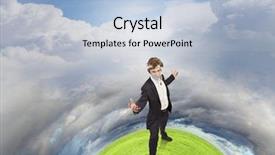  Presentation with protecting seniors - Slide deck consisting of wall light industrial light in an old building background and a wine colored foreground.