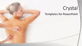  Presentation with renewable energy atmospheric pollution concept - Colorful presentation theme enhanced with energy health massage and healing backdrop and a white colored foreground