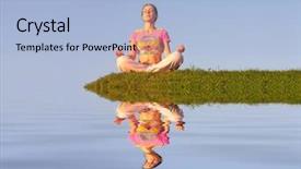  Presentation with world - Slides enhanced with energy medicine - edge of world background and a  colored foreground