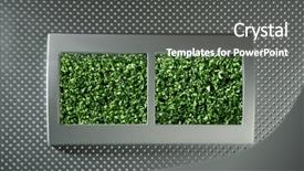  Presentation with renewable energy - Audience pleasing presentation theme consisting of energy metaphor green electricity photo backdrop and a  colored foreground