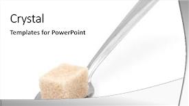  Presentation with sugar - Colorful PPT theme enhanced with energy savors - sugar backdrop and a  colored foreground