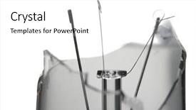  Presentation with bag iv fluid closeup saline - Theme consisting of energy shortage - closeup of a broken lightbulb background and a white colored foreground