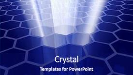  Presentation with signal - Beautiful presentation theme featuring energy signal - cellular technology backdrop and a navy blue colored foreground