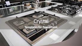  Presentation with transportation brand new cars - Cool new presentation design with energy storeg - brand new gas stoves backdrop and a gray colored foreground