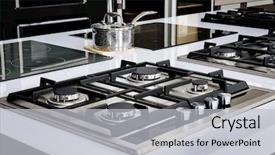  Presentation with energy gas - Audience pleasing theme consisting of energy storeg - brand new never used gas backdrop and a light gray colored foreground