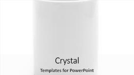  Presentation with monarch butterfly isolated on white - Theme with energy template - white cup isolated background and a  colored foreground