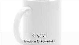  Presentation with monarch butterfly isolated on white - Audience pleasing PPT layouts consisting of energy template - white cup isolated backdrop and a  colored foreground