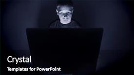  Presentation with evaluation of 5 years old boy - Amazing presentation theme having enfants et internet - 12 year old boy illuminated backdrop and a  colored foreground