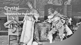  Presentation with engraving - Theme featuring engagement-engraving-by-ierike background and a gray colored foreground