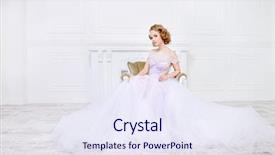  Presentation with apartments - Audience pleasing PPT theme consisting of engagement model - charming bride woman backdrop and a sky blue colored foreground