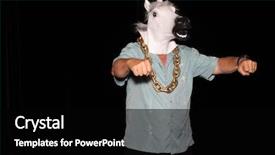  Presentation with engagement model - Slides having engagement model - unidentifiable man wears a white background and a black colored foreground