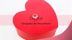  Presentation with valentines day - Amazing presentation theme having engagement-ring-valentines-day-gift backdrop and a red colored foreground