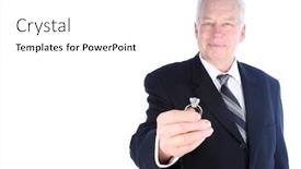  Presentation with ring diamond jewelry - Presentation theme with engagement-ring-wedding-ring-friendship background and a white colored foreground