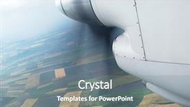  Presentation with propeller - Presentation enhanced with propellar vessel - engine and propeller background and a gray colored foreground