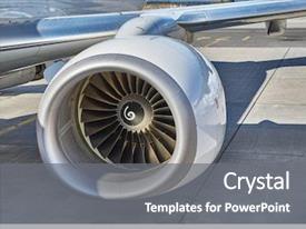 Airbus Engine Of A New PPT template 90 | CrystalGraphics