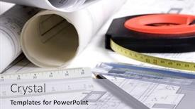  Presentation with tools - Audience pleasing slide deck consisting of engineer-s-work-table backdrop and a lemonade colored foreground