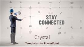  Presentation with social engineer - Slide deck consisting of engineer-working-on-a-new background and a lemonade colored foreground