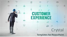  Presentation with social engineer - PPT theme enhanced with engineer-working-on-a-new background and a sky blue colored foreground