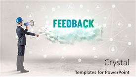  Presentation with social engineer - Theme enhanced with engineer-working-on-a-social background and a lemonade colored foreground