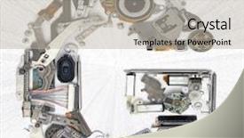  Presentation with old letter - Slides having engineerin g - letter g made up background and a light gray colored foreground