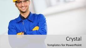  Presentation with happy kids at indoor playground - Beautiful slides featuring engineering - portrait of happy engineer indoors backdrop and a light gray colored foreground