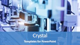  Presentation with system engineering - PPT layouts having engineering - robotic machine vision system background and a teal colored foreground