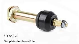  Presentation with electrical engineering - Slide deck with engineering electrical vehicle - wiper blades parts background and a white colored foreground