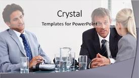  Presentation with coworkers - Slide deck consisting of engineering personnel - coworkers during a meeting background and a light gray colored foreground