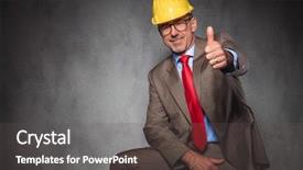  Presentation with elegant - Audience pleasing presentation theme consisting of engineering seating - portrait of elegant engineer wearing backdrop and a  colored foreground