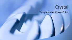  Presentation with silver - Amazing presentation theme having engineering services - silver chrome-plated wrench spanner close-up backdrop and a light blue colored foreground
