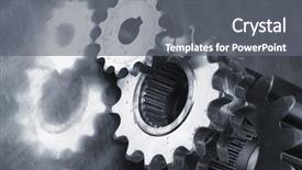  Presentation with titanium - Presentation theme with  background and a  colored foreground