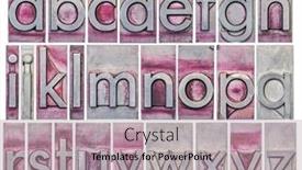  Presentation with purple grunge - Amazing slides having english-alphabet-a-collage backdrop and a coral colored foreground