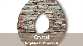  Presentation with wooden english letters alphabet - Slide deck consisting of english alphabet on white background background and a coral colored foreground