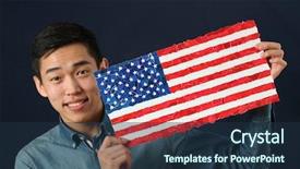  Presentation with chinese language - Slide deck consisting of english chinese language - young asian student showing us background and a tawny brown colored foreground