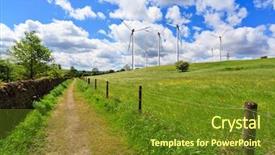  Presentation with english - Slide deck consisting of isolated in perspective view package with heart-shaped design in front face in red and blue tones against white background background and a light blue colored foreground