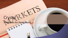  Presentation with cup coffee - Colorful PPT layouts enhanced with english literature - cup from coffee backdrop and a lemonade colored foreground