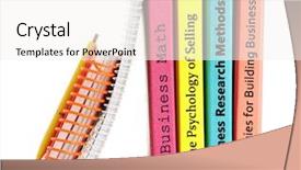  Presentation with bright colorful candy isolated - Presentation theme enhanced with english task - colorful books isolated on white background and a white colored foreground