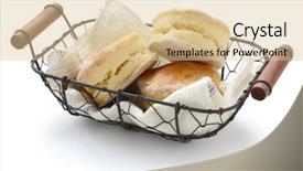  Presentation with exotic unique homemade soap - Slides featuring english tea party - homemade scones in a basket background and a lemonade colored foreground