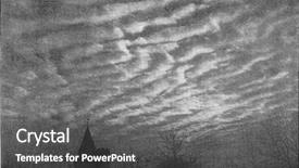  Presentation with universe - Theme with engraving - altocumulus vintage engraved illustration background and a dark gray colored foreground