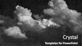  Presentation with engraving - PPT layouts enhanced with engraving - cumulus vintage engraved illustration background and a dark gray colored foreground