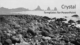  Presentation with humanity - Beautiful PPT theme featuring engraving - cyclops on the sicilian coast backdrop and a light gray colored foreground