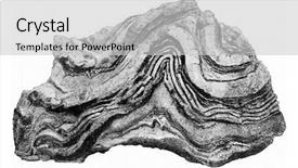  Presentation with humanity - Slide deck with engraving - folding of a limestone rock background and a light gray colored foreground