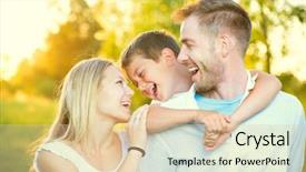  Presentation with nature countryside - Presentation featuring enjoying nature outside sunny day background and a lemonade colored foreground