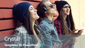  Presentation with bricks - Cool new theme with enjoying wih a smart backdrop and a gray colored foreground