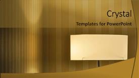  Presentation with room - PPT layouts with enlightenment salon - lit floor lamp background and a  colored foreground