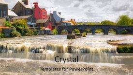  Presentation with ireland - Presentation theme with ennistymon in co clare ireland background and a coral colored foreground